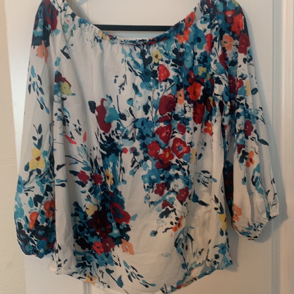 Off the shoulder blouse